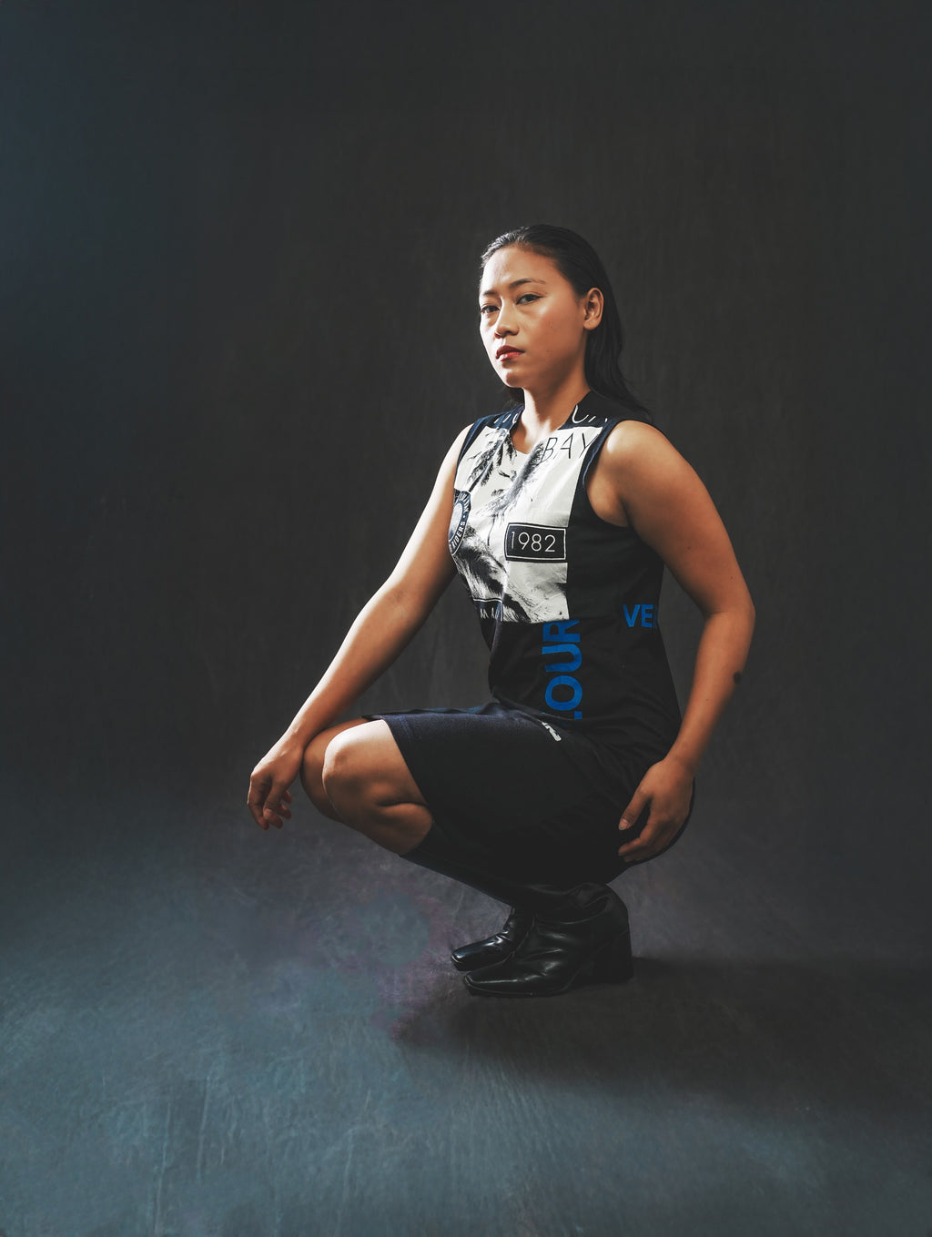 Upcycled Multi-T-Shirt Panel Dress